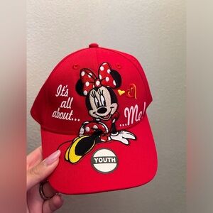 Minnie Mouse youth cap NWT